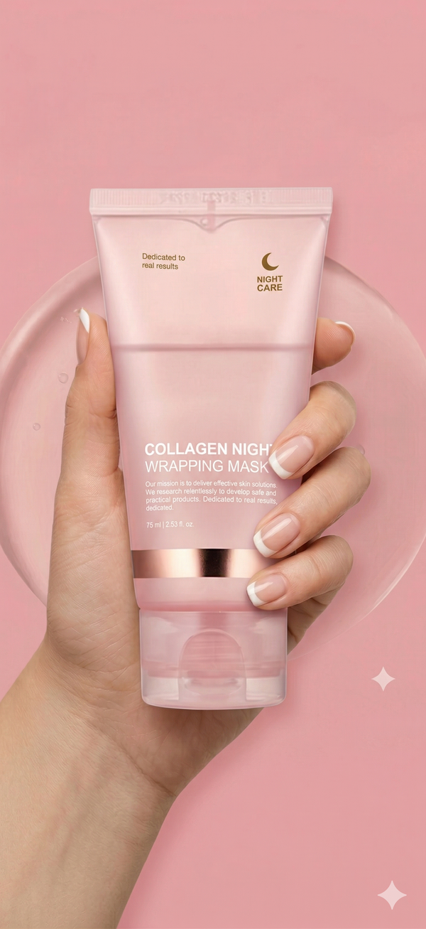 Glazen Beauty™ Collagen Overnight Wrapping Mask
